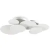 Image de Ideal Lux - cloud Plafonnier décoratif Circles Blanc 74cm 3000K