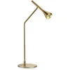 Image de Ideal Lux DIESIS Lampe de table LED intégrée à intensité variable en laiton, interrupteur intégré, 3000K