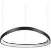 Image de Ideal Lux - gemini Plafonnier led intégré 61 cm Noir 2700 k