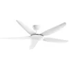 Image de Perenz - Ventilateur de Plafond sans Lumière 7200 b Blanc d. 142 cm, 5 Pales, 5 Vitesses, Moteur dc 50W, Silencieux