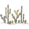 Image de Wall Decoration Cactus -B- Cm 90x2,5x64