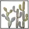 Image de Wall Decoration Cactus-Frame -C- Cm 50x1,3x50