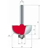 Image de Freud - Mèche pour arrondi concave Ø25,4 H12,7/54,2 Q8 Z2 - F03FR01701 -30-10308P