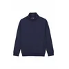 Image de Sweat de travail demi-zippé tautra - Bleu marine xl