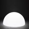 Image de Lampe hémisphérique lumière blanche en polyéthylène mod. Babymoon ø 55 cm