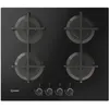Image de Indesit ING 61T/BK 1 Noir Intégré 60 cm Gaz 4 zone(s)