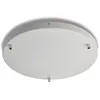 Image de Bonetti Illumina - Rosace Rosace multicâbles en fer blanc diamètre 40 à 3 trous H.3 d.40 BL290-PL3-DM40-BCO