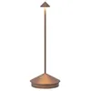 Image de Zafferano - Lampe de table led Pina Pro Bronze, rechargeable et dimmable - 2,2 w, 2200-2700-3000 k, IP54
