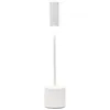 Image de Lampe de table led rechargeable Carolina avec écran tactile dimmable - Utilisation intérieure/extérieure - Autonomie de 9 heures - Blanc brillant