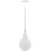 Image de Zafferano - Dondolina - Lampe de table led rechargeable IP65, sans fil, variateur tactile - Design italien, couleur blanche