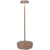 Image de Lampe de table LED Zafferano Swap, bronze mat, rechargeable et dimmable, 2200-2700-3000K - autonomie maximale 9h