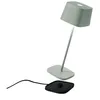 Image de Lampe de table LED Zafferano Ofelia Pro Sage, rechargeable et dimmable - 2200-2700-3000K - autonomie maximale 9h