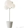 Image de Lampadaire Tree of Light pour extérieur et intérieur, blanc - Lampadaire led E27 - Surface d'appui réglable - Zafferano