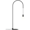 Image de Zafferano - Lampe de table Filo avec ampoule E27 max 60W incluse, orientable à 200, H 113 cm, IP20 métal peint - Noir