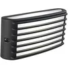 Image de Applique murale 10W Led 4000K ligne de grille graphite