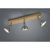 Image de Spot Bar Industriel 3 Spots Delhi Nickel L58 cm 3xE14 Trio Lighting