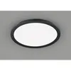 Image de Camillus Plafonnier Rond Led Dimmable Noir IP44 Ø40 cm Trio Lighting