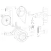Image de Whirlpool - flasque complete avec roulement rep 2010 pour lave linge...
