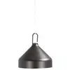 Image de Zafferano - amelie Lampe à suspension led noire rechargeable et dimmable