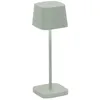 Image de Zafferano - ofelia pro micro led lampe de table Salvia rechargeable et dimmable