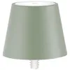 Image de Zafferano - Lampe led Poldina stopper rechargeable et portable couleur Sauge avec batterie jusqu'à 12 heures
