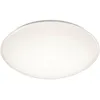Image de Plafonnier LED Pollux avec détecteur de mouvement, diffuseur en métacrylate blanc, IP44, D. 40cm