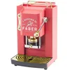 Image de Machine à café à dosettes Faber Italia Pro Deluxe PROCHERRYBASOTT 44 mm Rouge