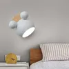 Image de Treetalk - Applique murale nordique applique mickey en aluminium pour chambre d'enfants applique des luminaires muraux intérieurs modernes e27