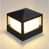 Image de De Poteau Lampe Pilier Portail Lampe D'extérieur lumière colonne lampe Villa IP65 étanche Aluminium jardin paysage pelouse porte clôture entrée