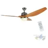 Image de Suinga - Ventilateur de plafond Orbegozo, lumière led, télécommande, pales en bois naturel, CP96160