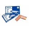 Image de Boîte de 1000 agrafes type 22/6 - 24/6 cuivrées pour agrafeuses de bureau/bureau petrus