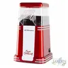 Image de Machine à pop-corn à air portable vintage Orbegozo 1000W sans huile ni graisse, cuillère doseuse, couvercle transparent, ouvertu