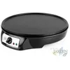 Image de Crêpière électrique Appareil à Crêpes Inox, Crêpes Maker, Crêpes Party, Plaque de Cuisson Antiadhésive 33 cm, Posable sur table