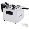 Image de Suinga - Friteuse professionnelle en acier inoxydable Orbegozo 8 l Thermostat réglable. Puissance 3000W