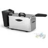 Image de Suinga - Friteuse professionnelle en acier inoxydable Orbegozo 2,5 l Thermostat réglable. Puissance 2000W