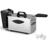 Image de Friteuse professionnelle en acier inoxydable Orbegozo 1,5 L Thermostat réglable. Puissance 1500W