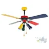 Image de Suinga - Ventilateur de plafond Orbegozo avec lumière, 4 pales, 3 vitesses, CC09105C