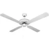 Image de Suinga - Ventilateur de plafond Orbegozo sans lumière CF07132B, 4 pales réversibles, blanc
