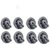 Image de Roulettes pour lave-vaisselle compatibles avec Bosch Ensemble complet de 8 tiroirs pour lave-vaisselle avec roulettes en bas, compatible avec