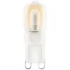 Image de Ampoule led plate en métal G9 3w chaude
