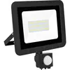 Image de Projecteur LED avec capteur métal noir 30w
