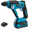Image de EDM - Marteau perforateur 20V koma tools - 1,3 Joules - Batterie 4,0Ah - Chargeur