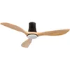 Image de Ventilateur de plafond avec lumière 3 pales 56W 6 vitesses Dakota Thinia Home