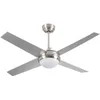 Image de Orion91 - Ventilateur de plafond avec lumière 4 pales 56W 6 vitesses Montana Silver 7H dayron