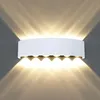 Image de Applique Murale Moderne led Lamp Murale Créative Éclairage Applique Murale Blanc Décoration 12W Lumière Blanc Chaud - 1Pcs