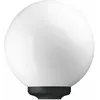 Image de Borne classique indura globo IP55 E27 70W 310mm Noir