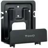 Image de Support TV mural universel pour appareils   Charge maximale 5 kg   Dimensions 128 x 127 x 47-76 mm   Noir - Tqmpm4776