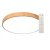 Image de GSC - Plafonnier led rond Andra 30W 3000K à 6500K dimmable Effet bois