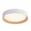 Image de GSC - Plafonnier led Peranka 42W 4000K Blanc + Effet Bois