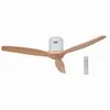 Image de GSC - Ventilateur de plafond 52' Moteur dc 3 pales Bois blanc
